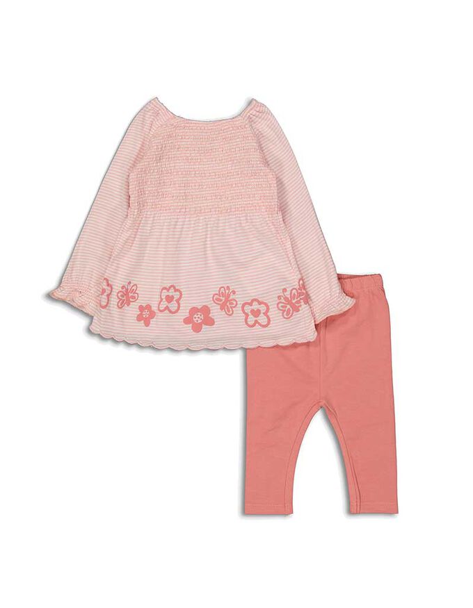 Set aus Kleid und Leggings - Print