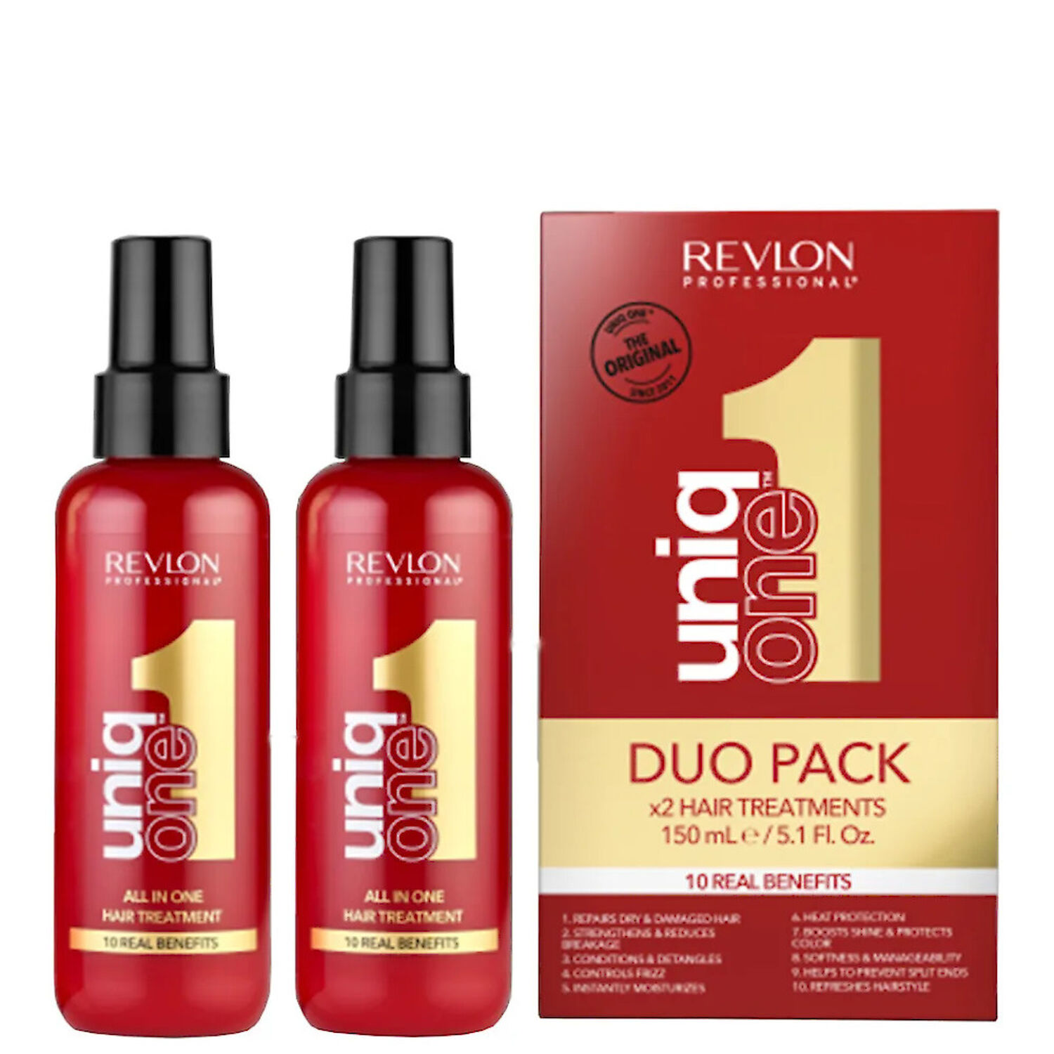 revlon professional UniqOne Duo Pack - Masque Spray Sans Rinçage