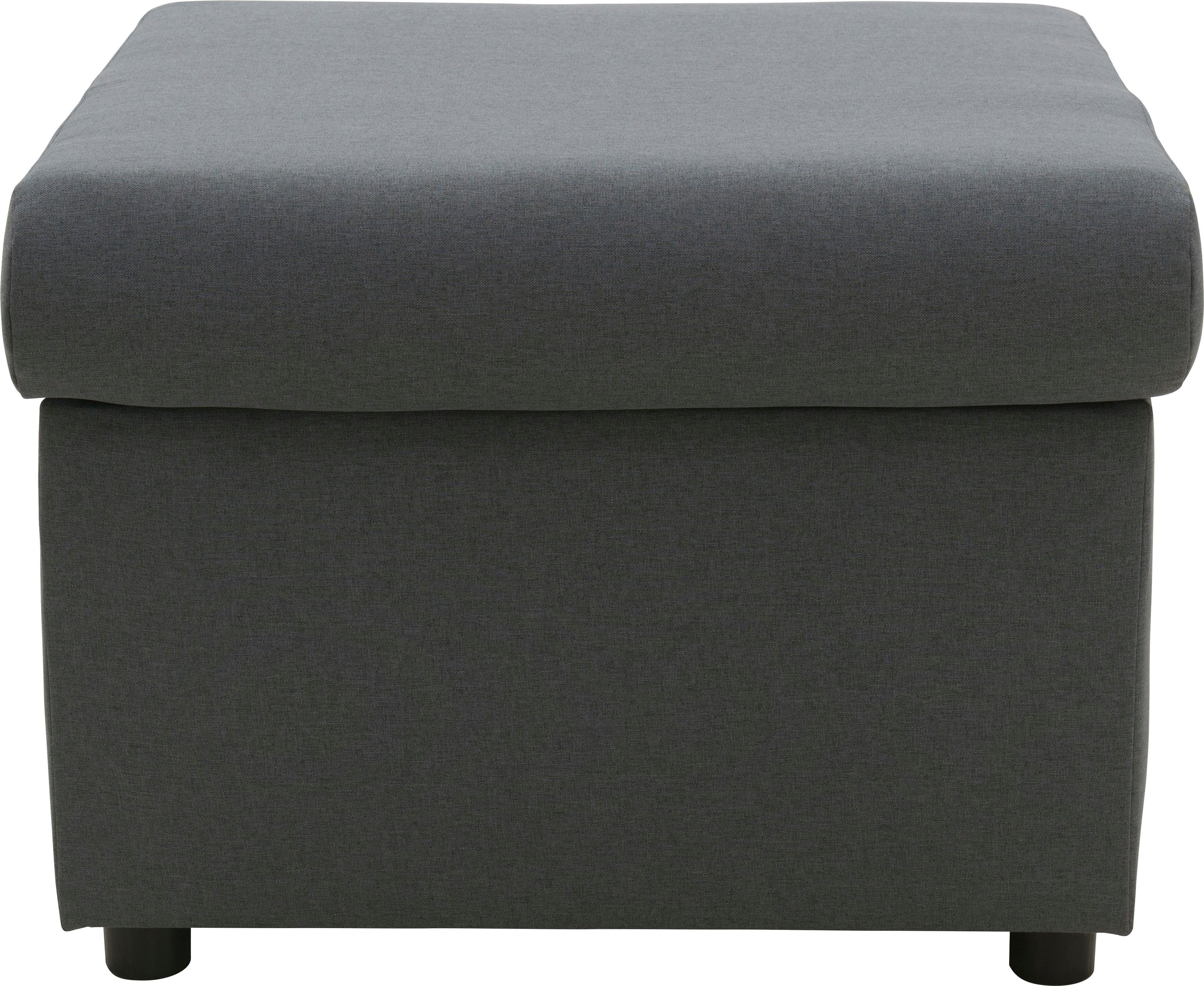 DOMO collection Polsterhocker Sonce, Speziell für Outdoor, witterungsbeständig, incl. Schutzhülle