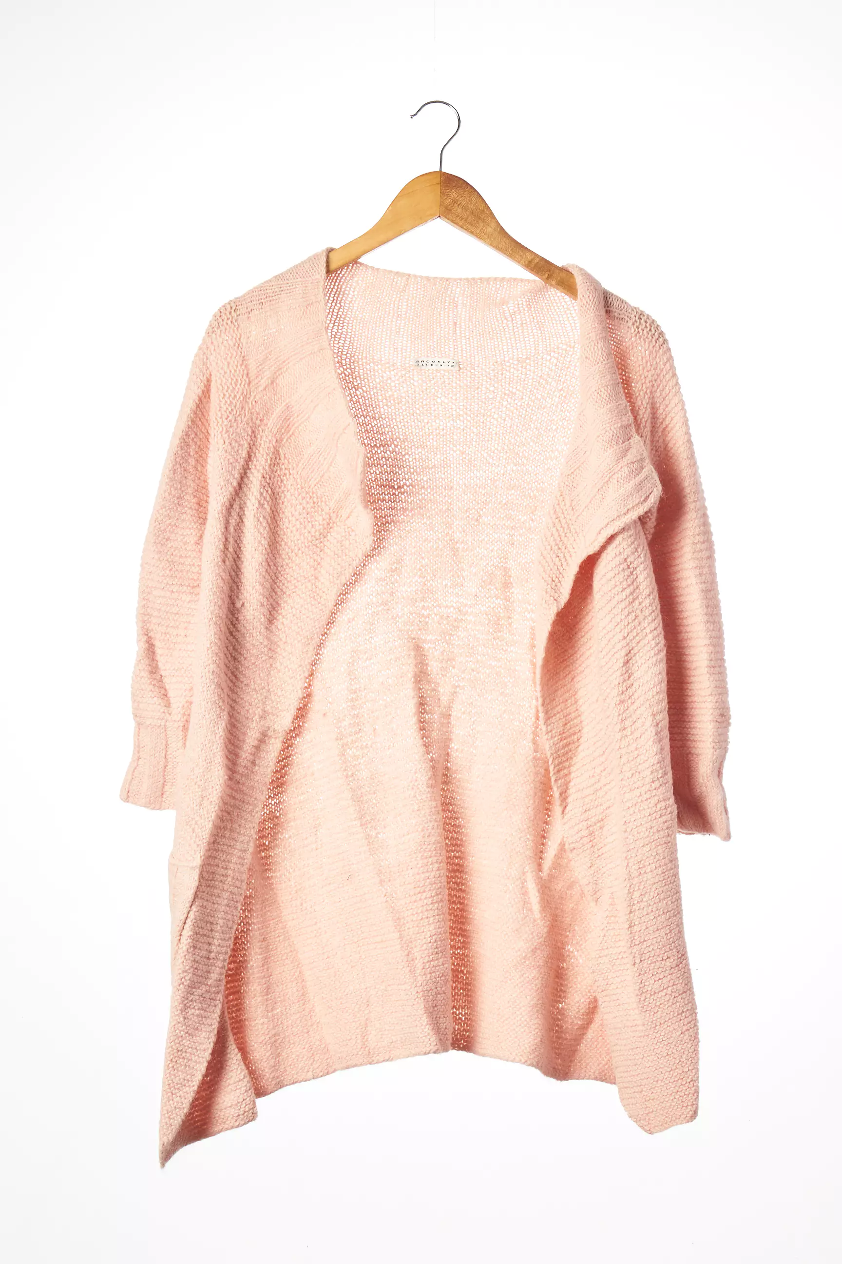 Brooklyn Handknite Cardigans Femme couleur rose