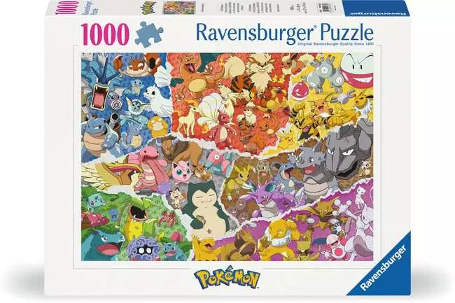 Puzzle 1000 Teile - Pokémon Adventure