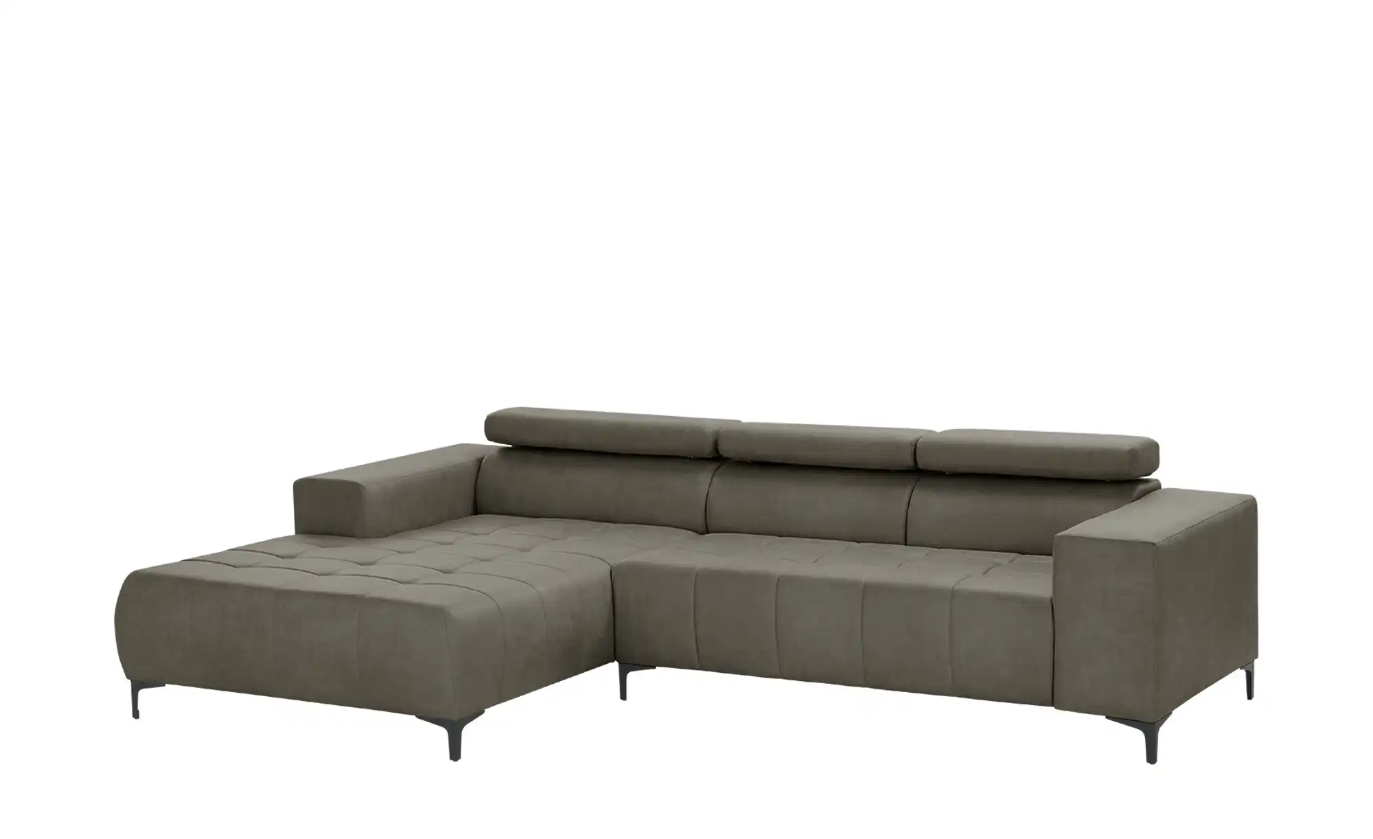 Twist Ecksofa aus Mikrofaser Caro