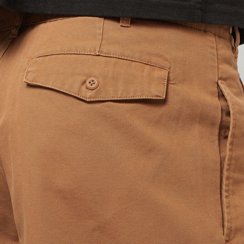 NIKE Life Pleated Chino Short ale brown/white