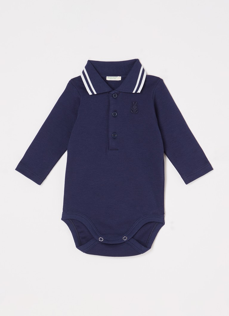 Trening Benetton cu guler polo
