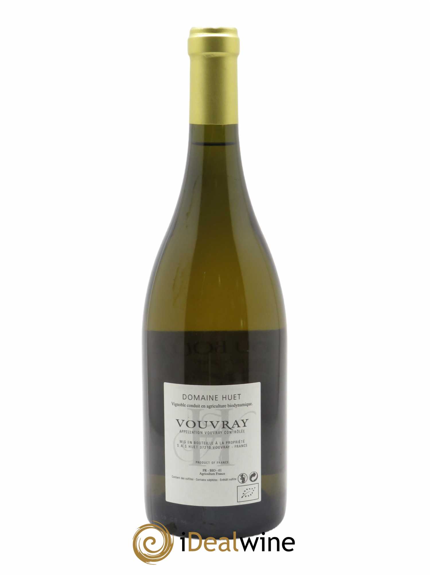 Vouvray Clos du Bourg Moelleux Domaine Huet  2009 - Lot de 1 Bouteille