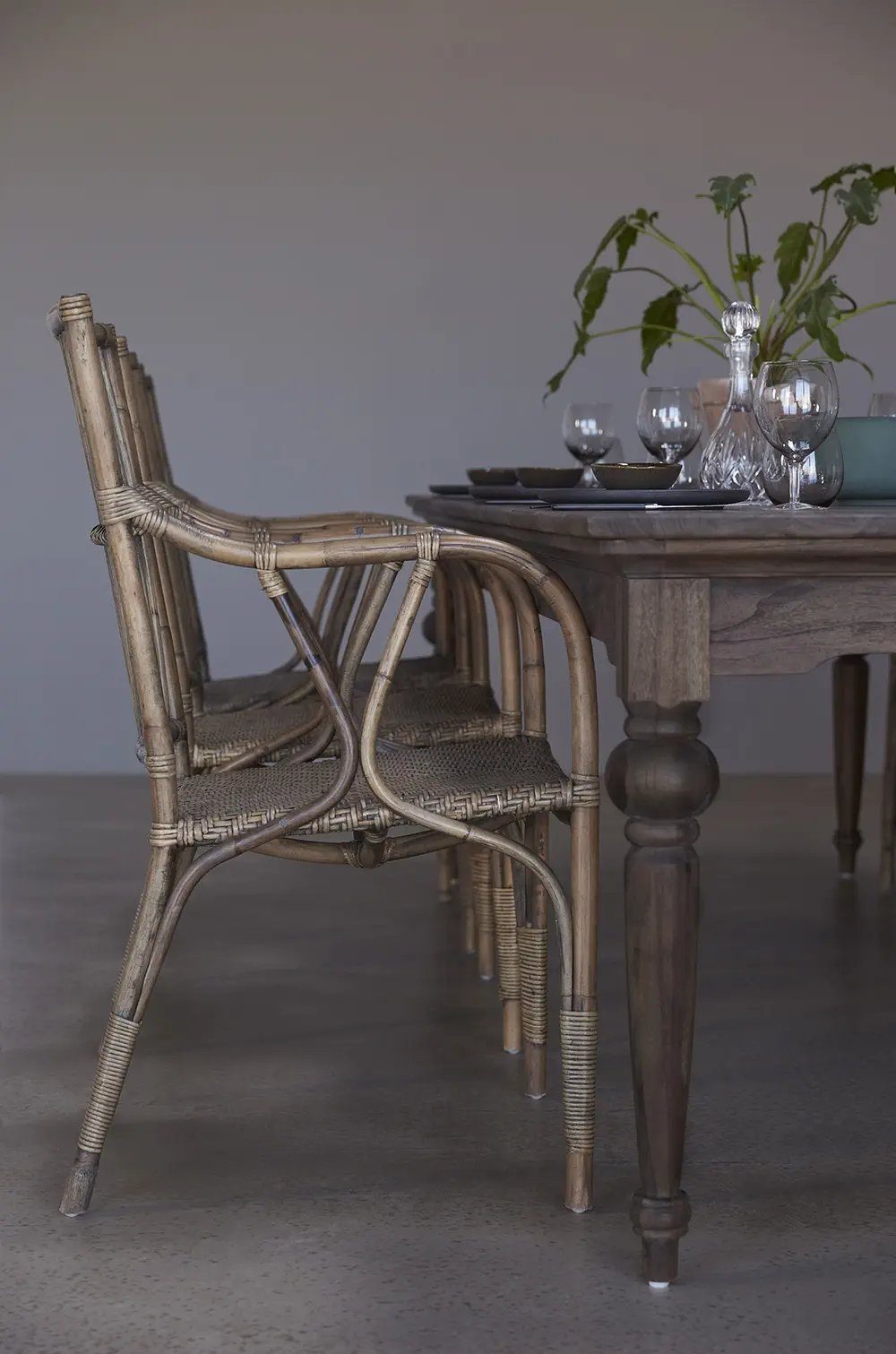 Novasolo Rattanstuhl Wickerworks (2er-Set Stühle, 2 St), Standard Rückenlehne, Duke, Duke Stuhl (2er-Set)