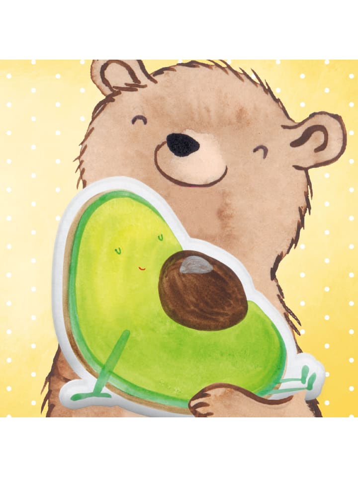 Mr. & Mrs. Panda Kissen Kuscheltier Avocado Schwangerschaft ohne... in Weiß günstig kaufen