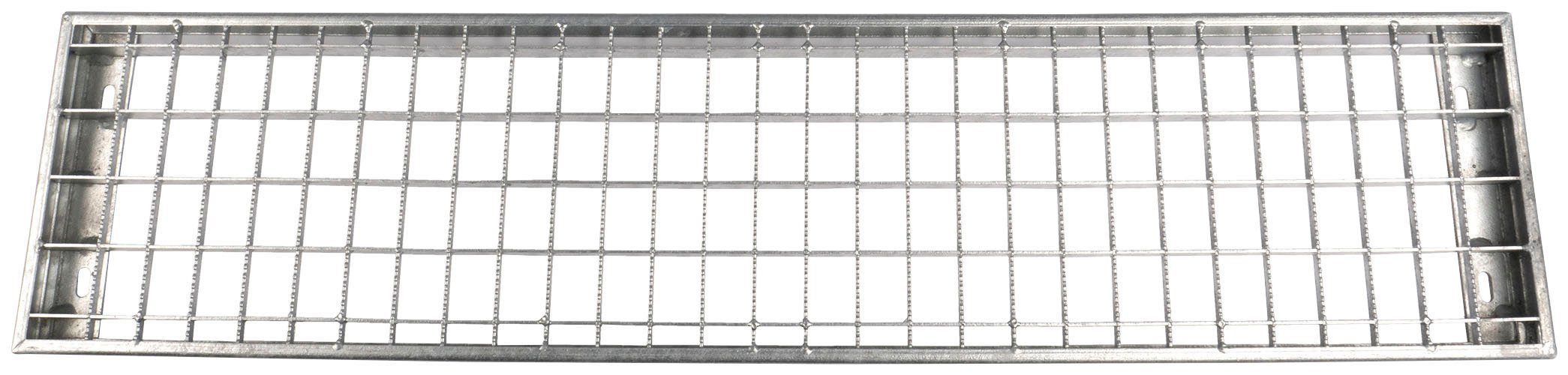 Dolle Außentreppe Gardentop, für Geschosshöhen bis 66 cm, Stufen offen, Gitterroststufen 100 cm
