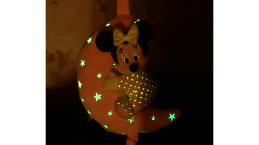 Simba -  Minnie GID Spieluhr Mond, Starry Night Minnie und Mond mit GID