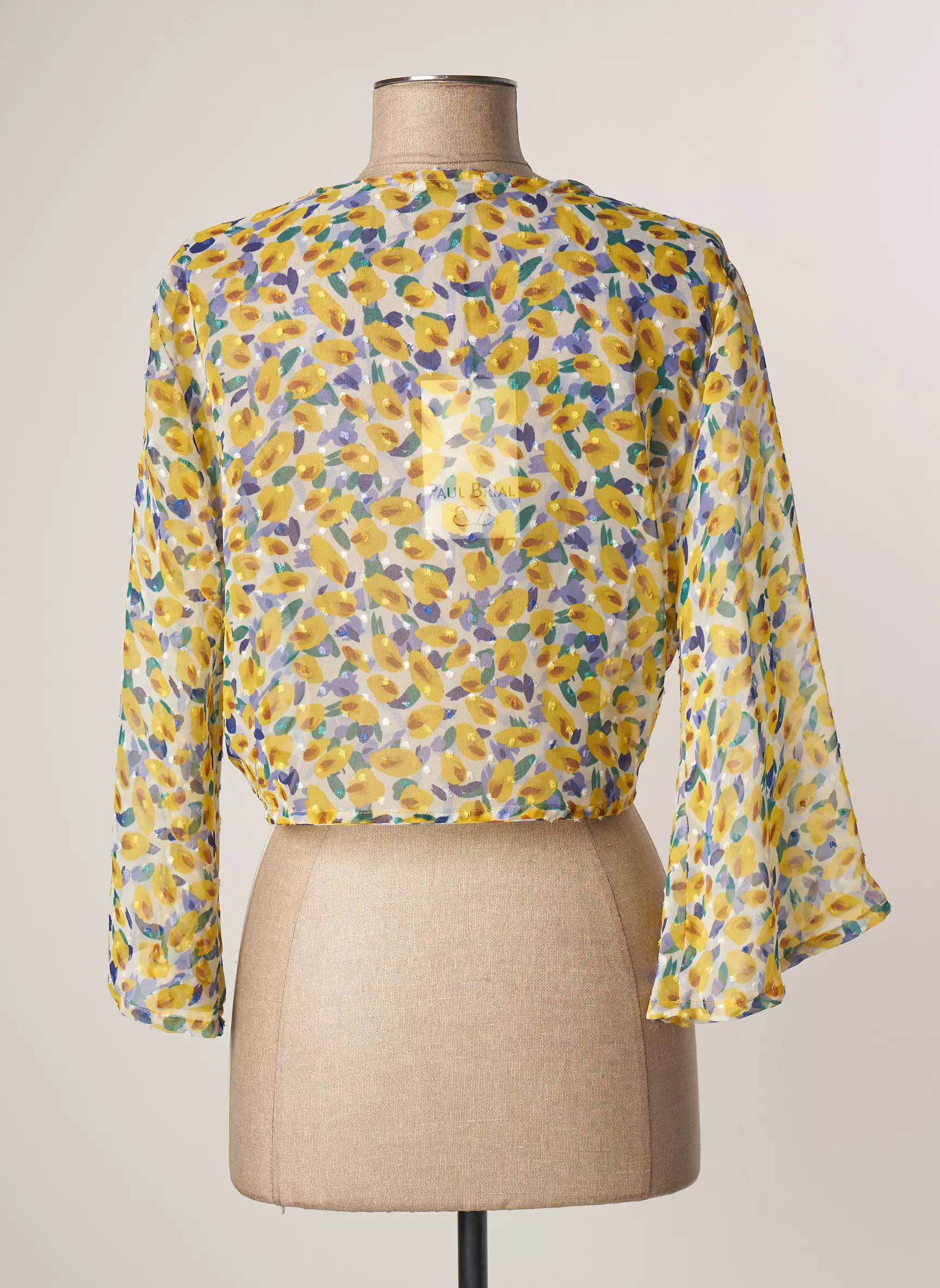 Paul Brial Vestecasual Femme couleur jaune