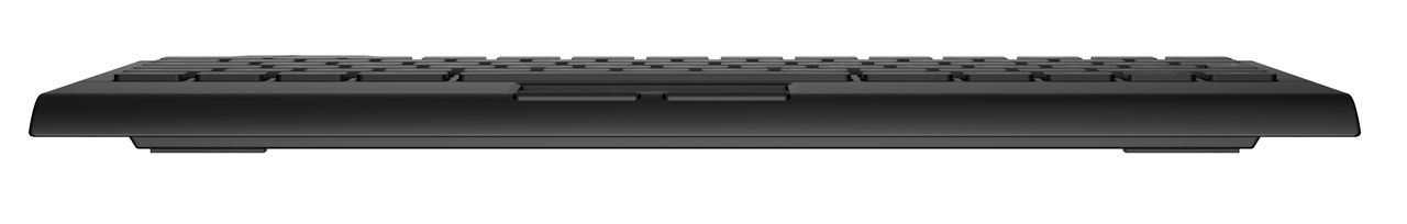 Keysonic KSK-5210ELU (DE) Mini Tastatur, Touchpad, Hintergrundbeleuchtung, schwarz