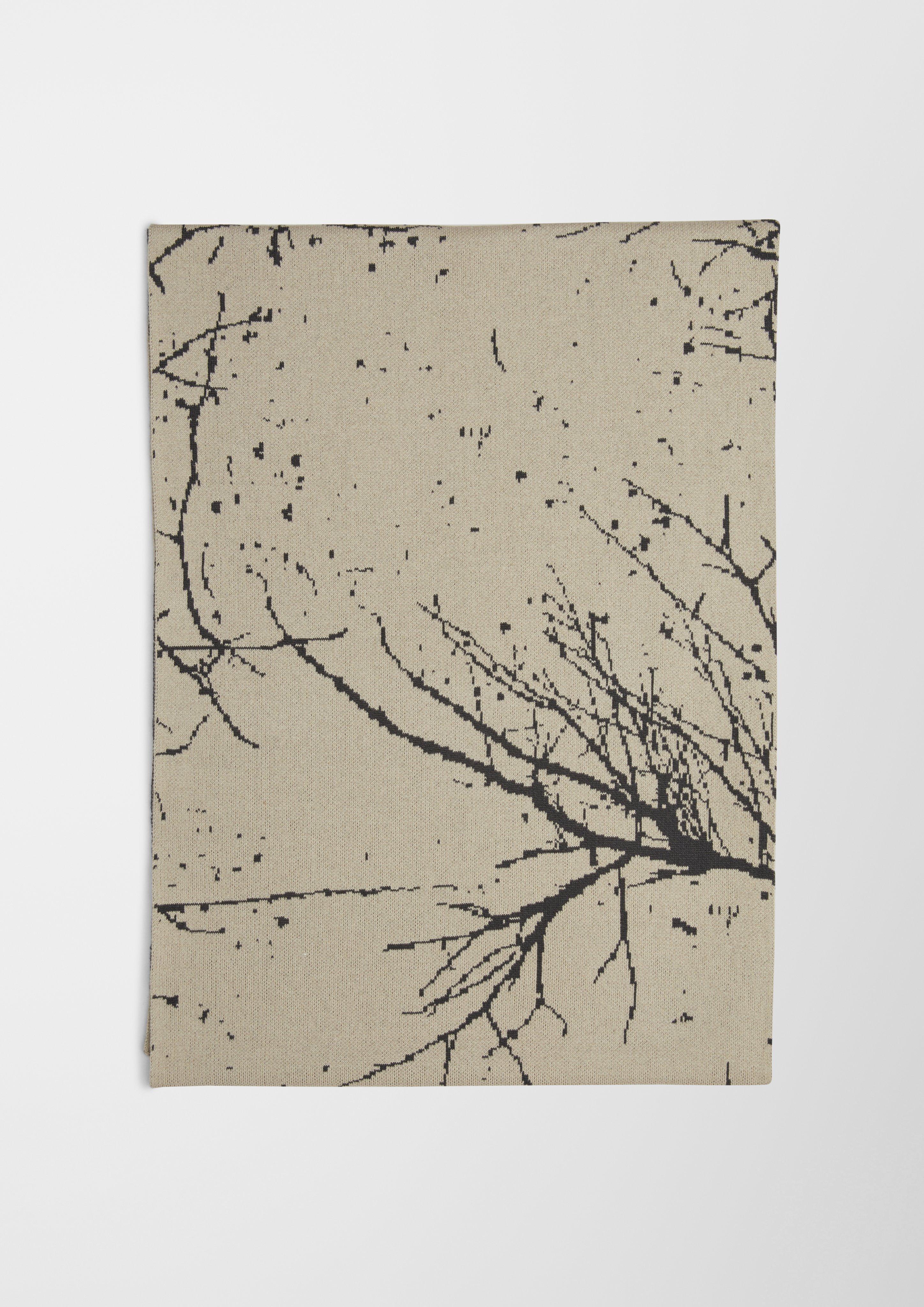 Jacquard-Schal aus Baumwolle  2121463-80X2