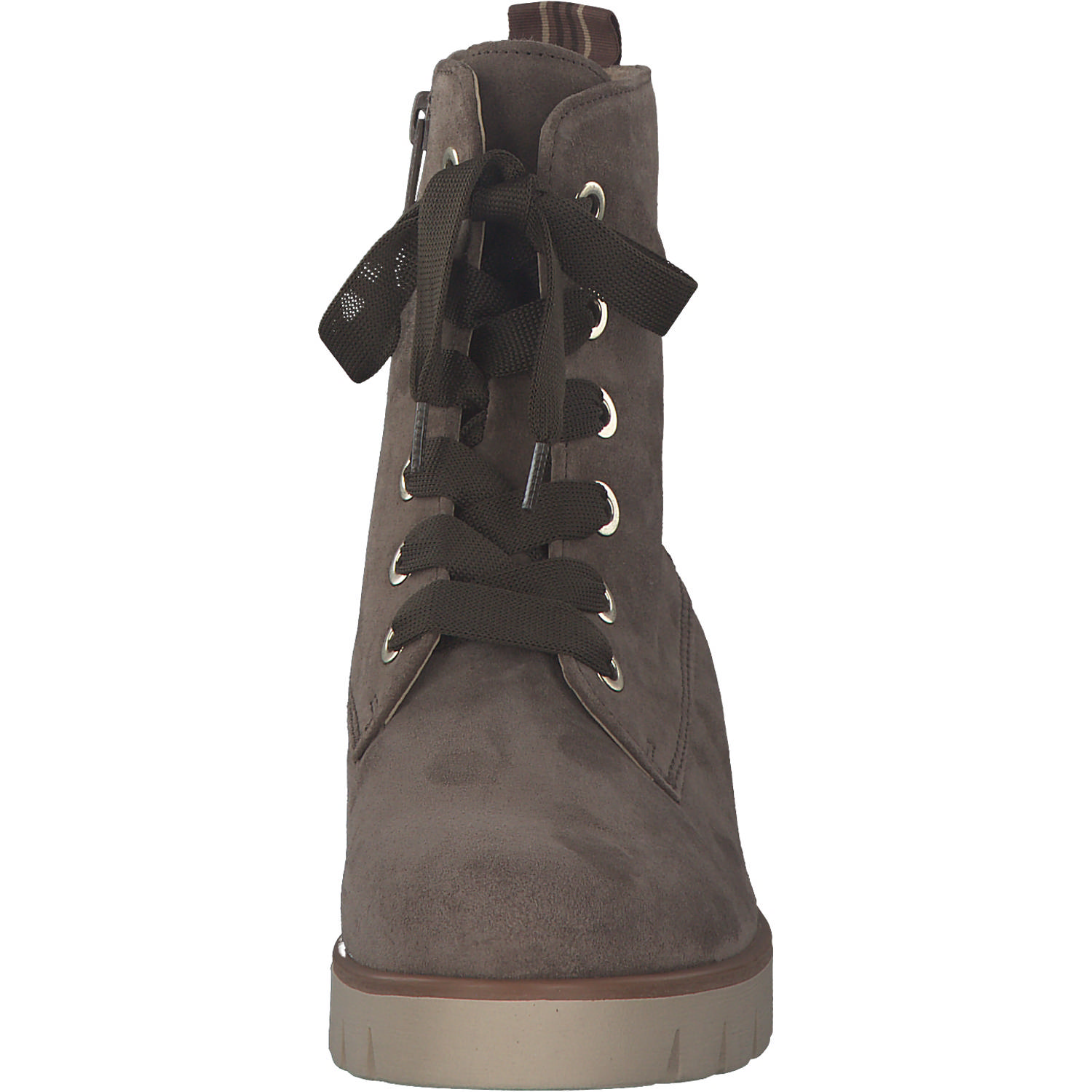 Gabor 91.711, Schnürstiefeletten, Damen, Braun