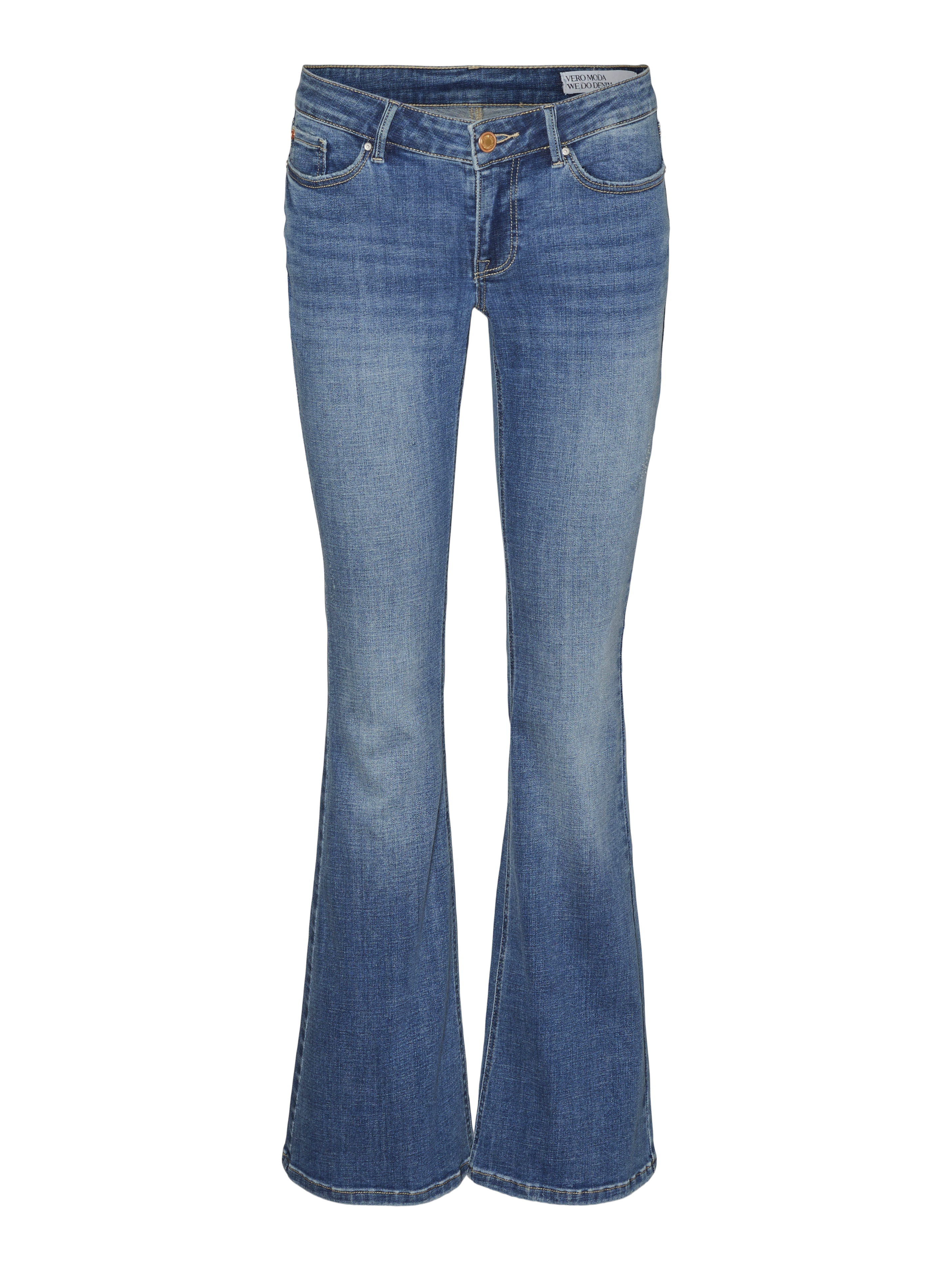 VMSIGI Niedrige Taille Ausgestellt Jeans