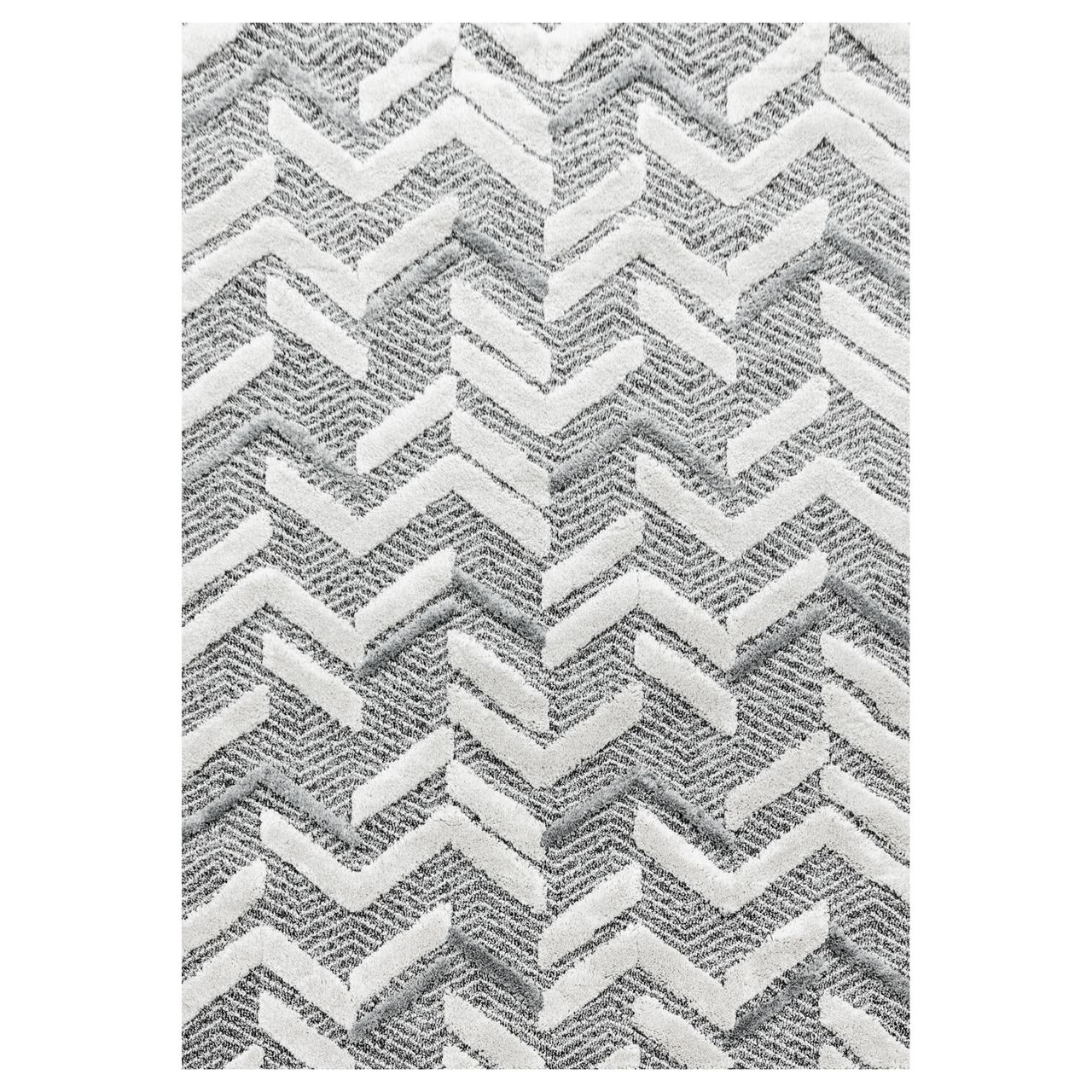 Ayyildiz Teppich, PISA 4705, GREY, 140 x 200 cm