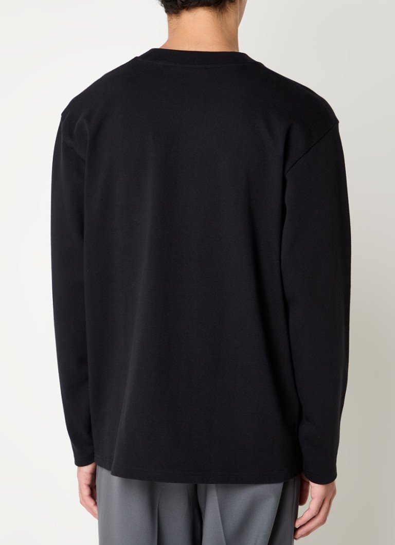 OLAF long-sleeved shirt with logo embroidery