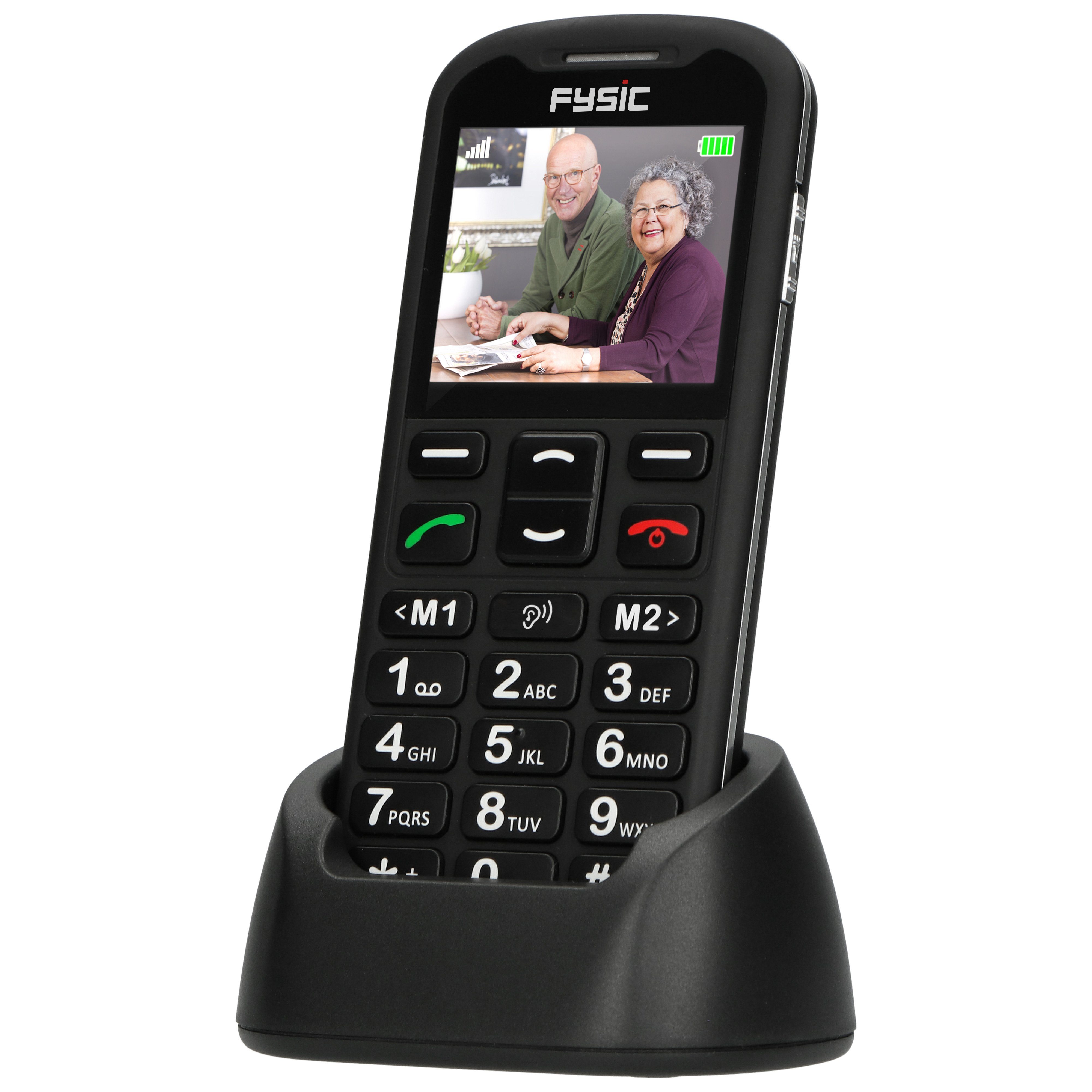 Fysic F10 Seniorenhandy (Mobiele Handy für Senioren mit Notruftaste - Seniorenhandy 4G)