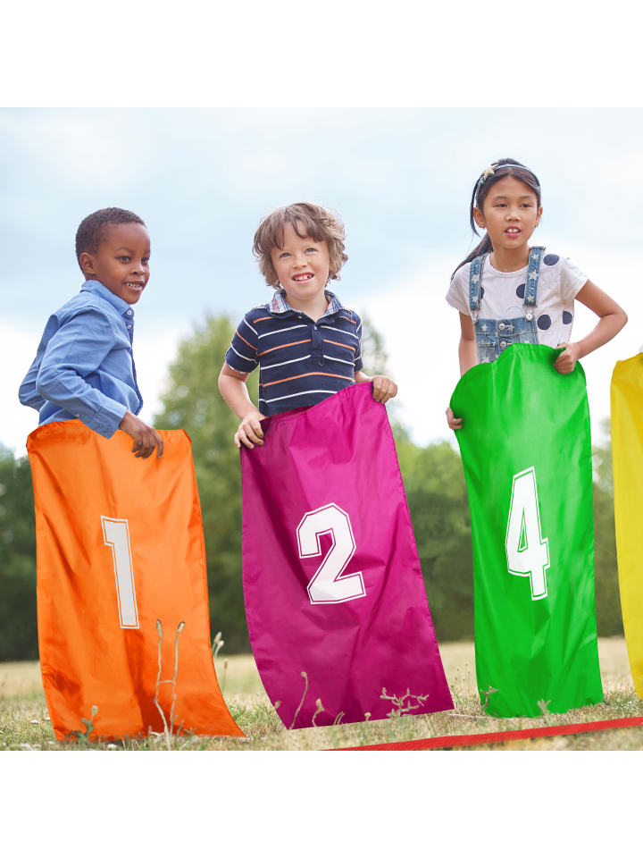 relaxdays Kinderpartyspiele in Bunt günstig kaufen onesize