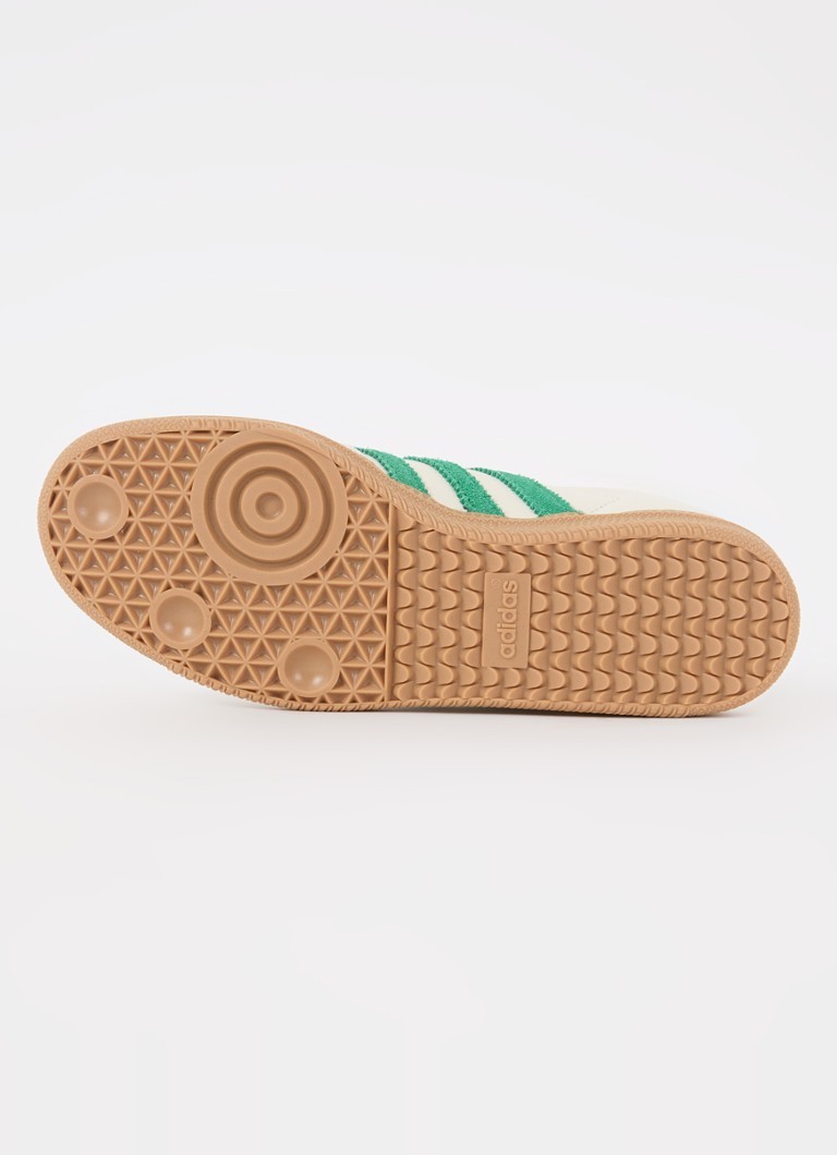 Skórzane buty sportowe Adidas Samba OG z detalami zamszowymi