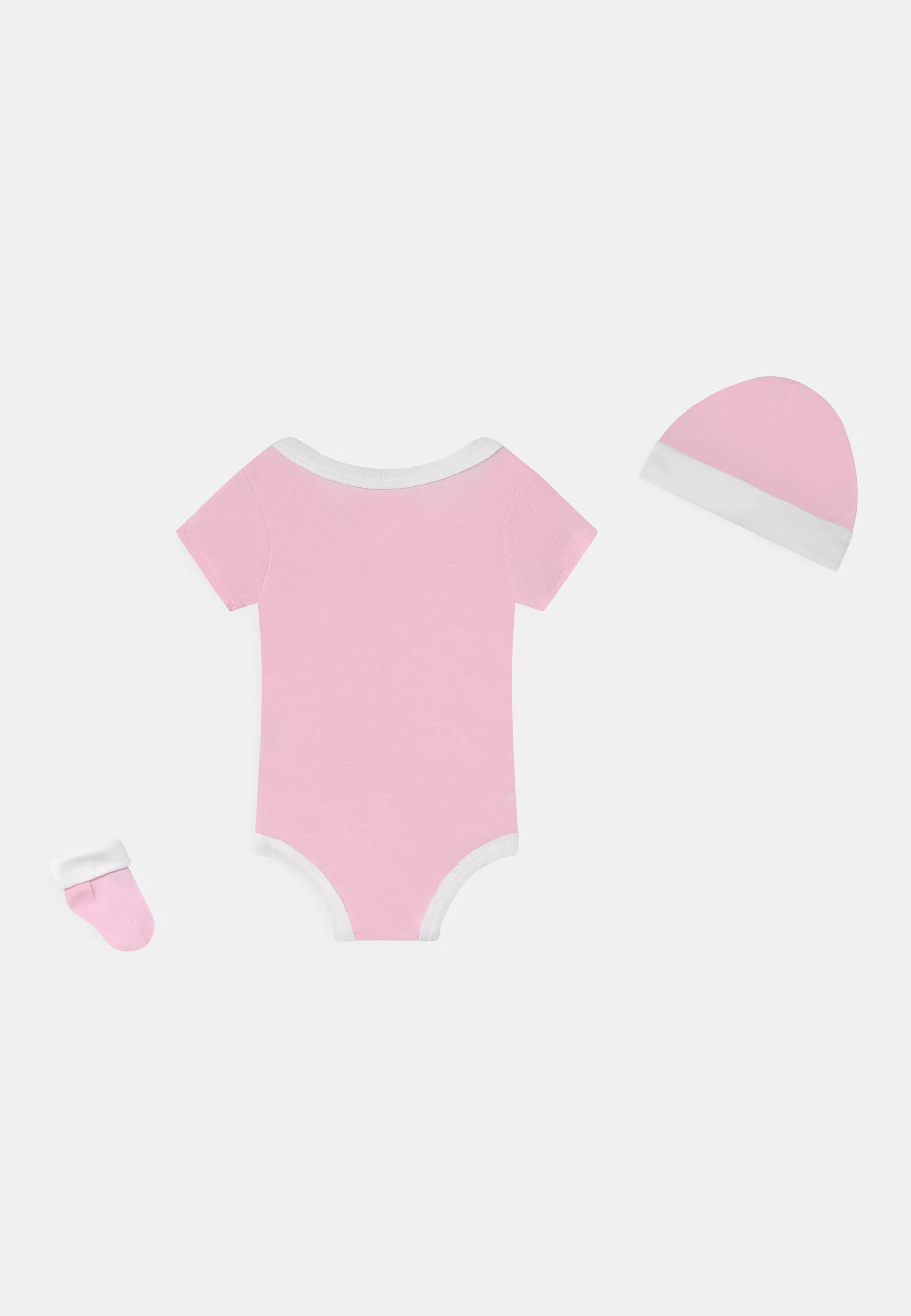 Nike Sportswear NIKE BABY SET DE REGALO DE 3 PIEZAS BODY BOOTIES & BEANIE UNISEX - Gorra