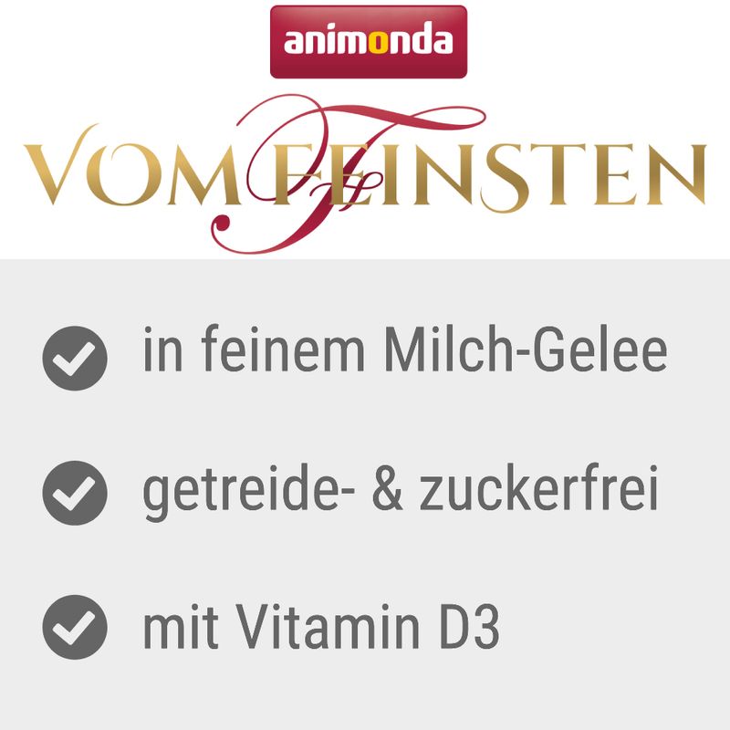 Sparpaket animonda Vom Feinsten Adult à la Panna Cotta 64 x 100 g