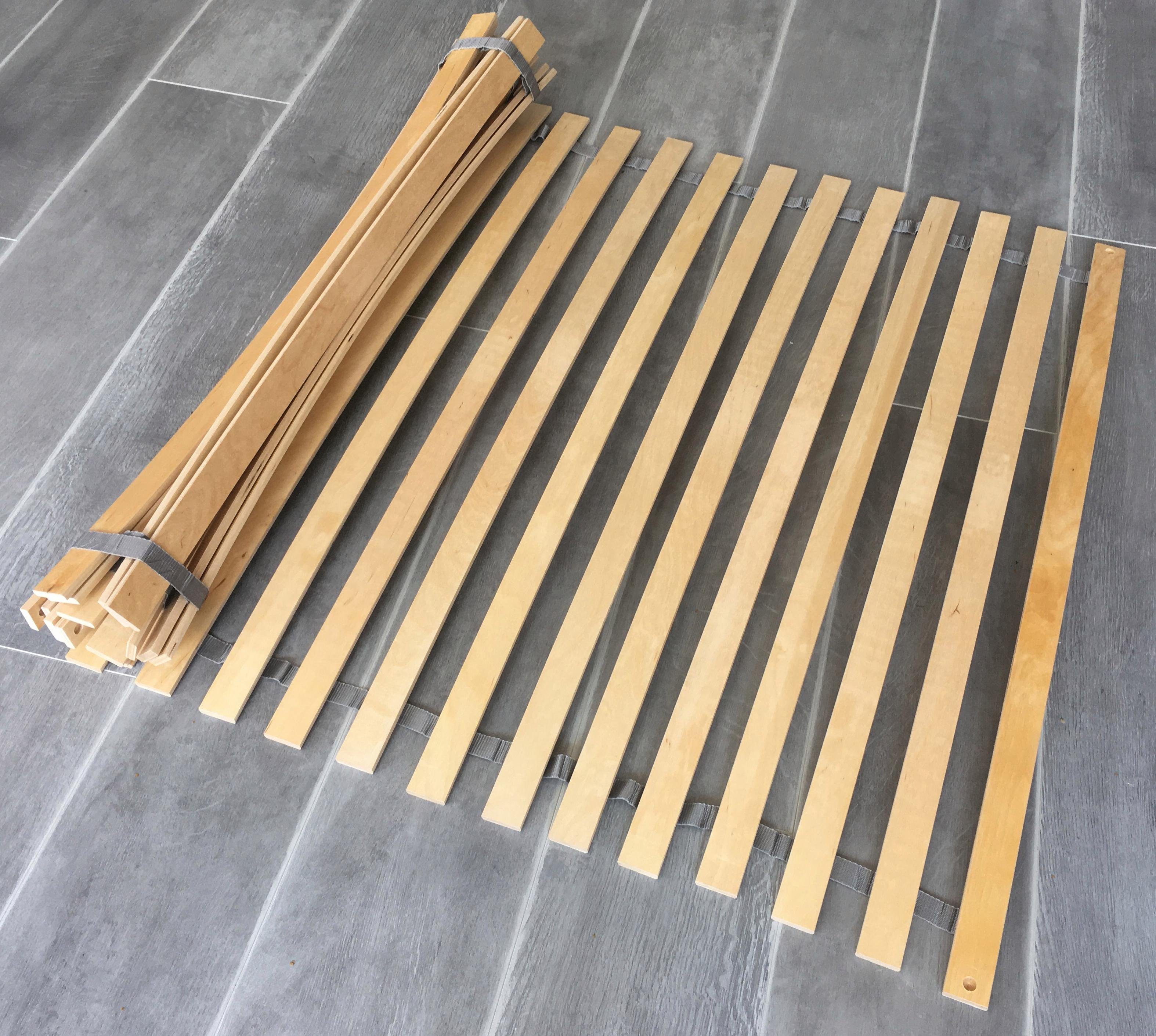 Komfortschaummatratze + Rollrost Starter-Kit, Traumecht, (Set), clever: Matratze plus Rollrost