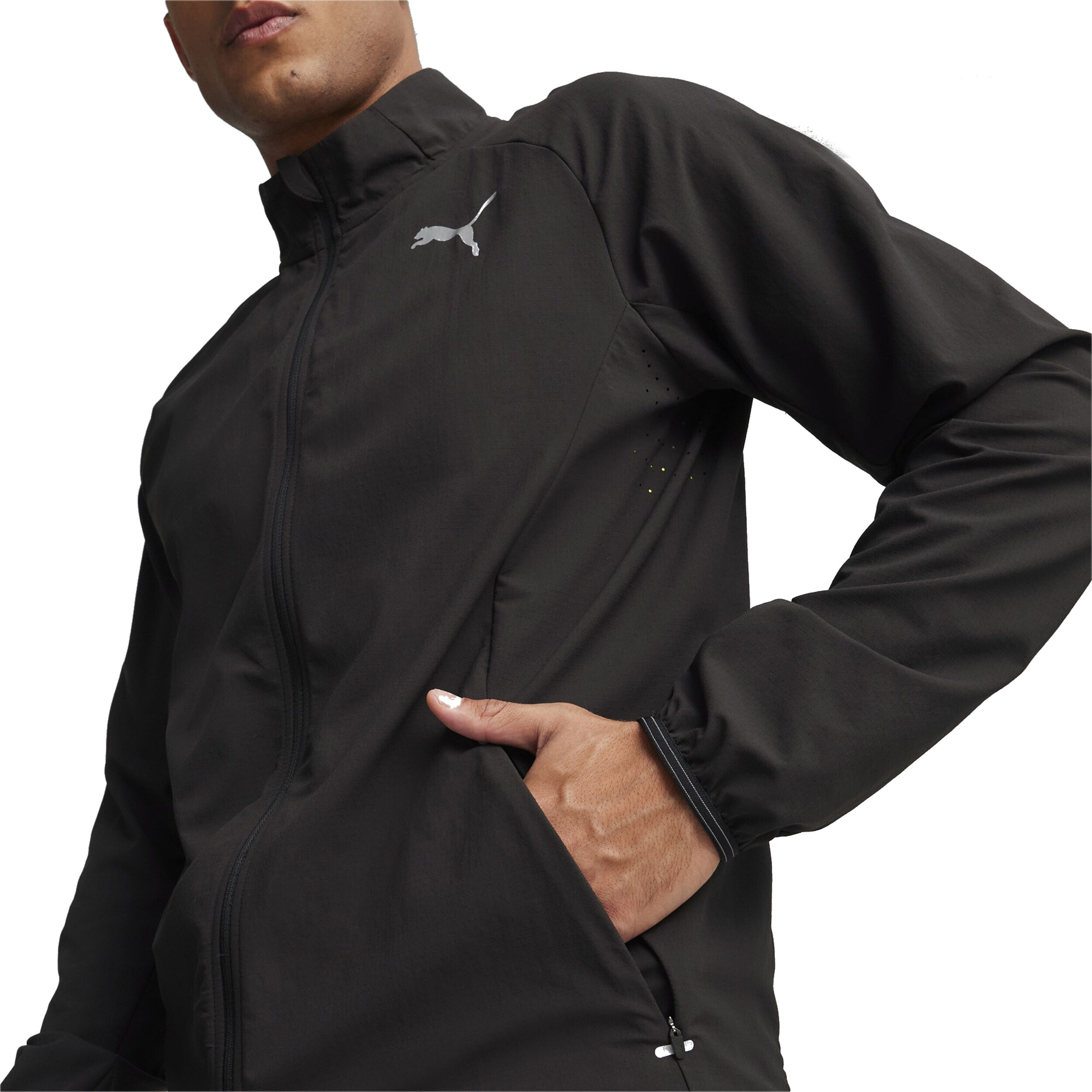 Run Elite Ultraweave Laufjacke Herren - Schwarz
