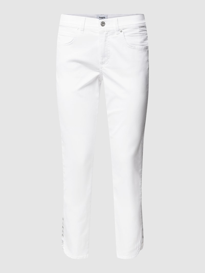 Jeans im 5-Pocket-Design Modell 'ORNELLA' in weiß