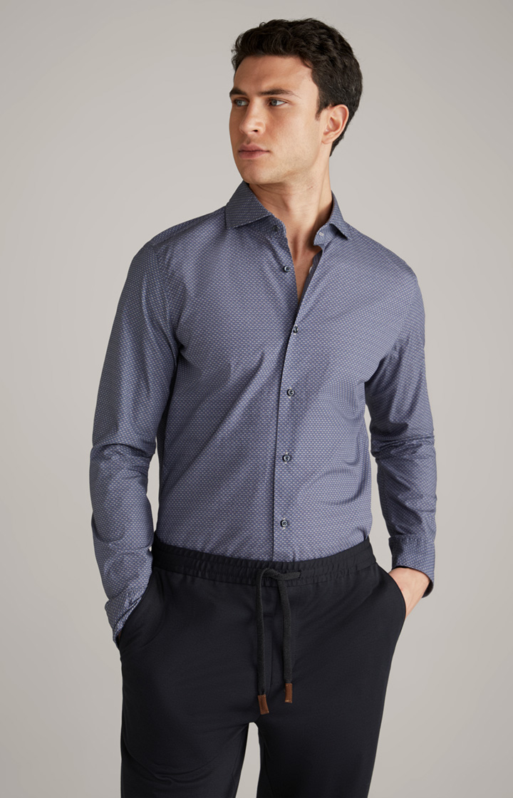 Hemd Pai in Grau/Blau