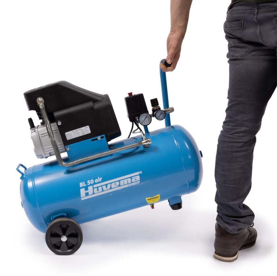 Huvema 21662 Ölgeschmierter Luftkompressor 50 Liter