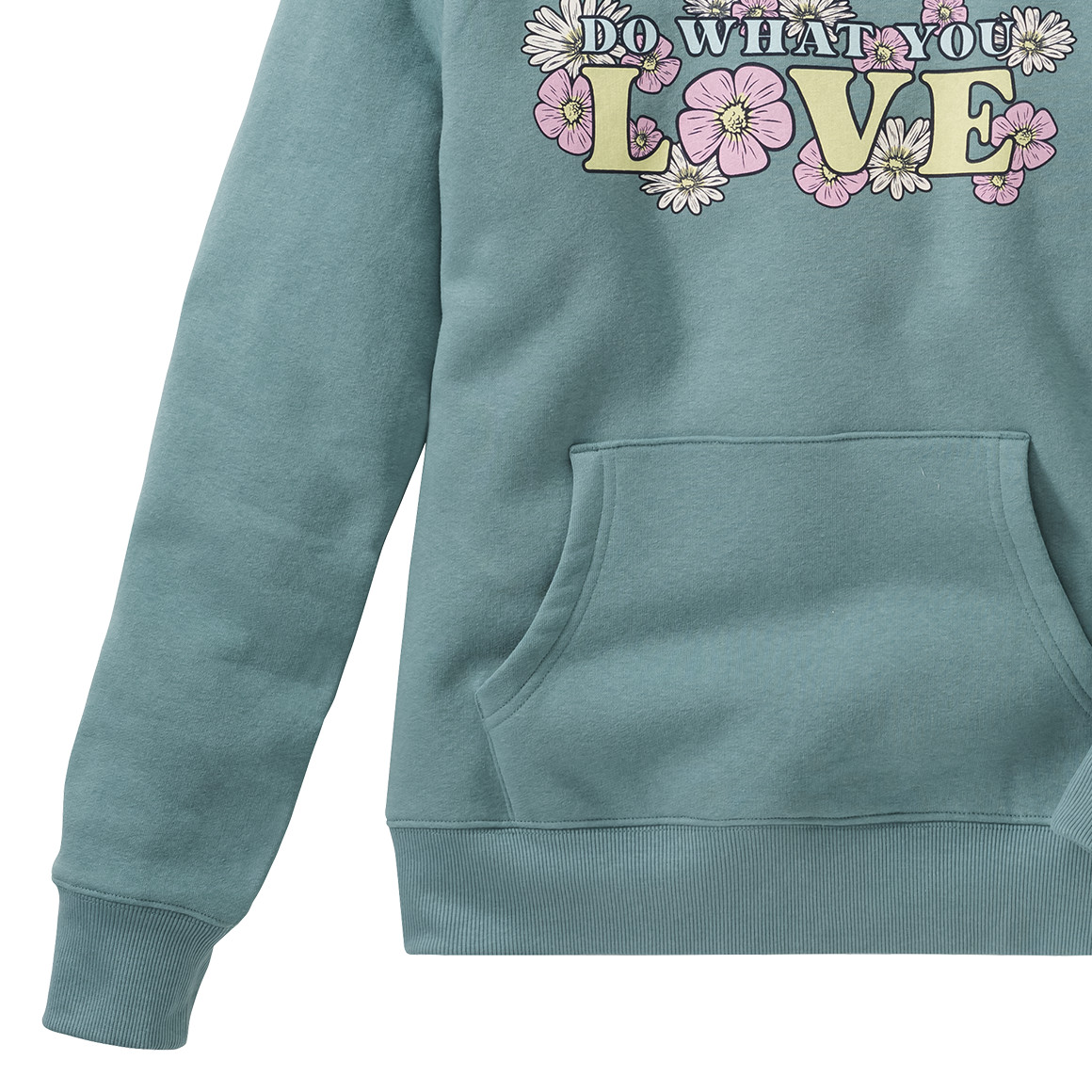 Mädchen Hoodie mit Rücken-Print