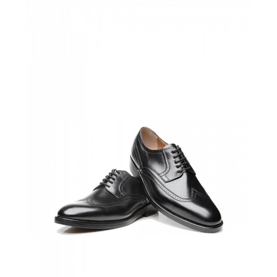 Heinrich Dinkelacker - Businessschuhe Derby LUZERN FULL-BROGUE AC Antikcalf - schwarz