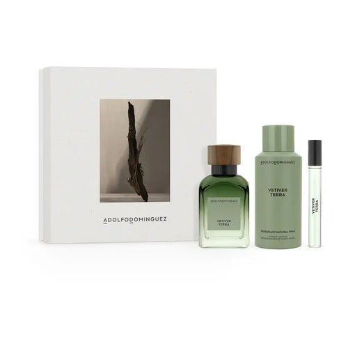 Coffret cadeau Adolfo Dominguez Vetiver Terra