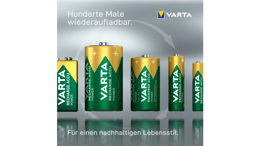 VARTA Wiederaufladbare Batterien Accu Power AAA 56703