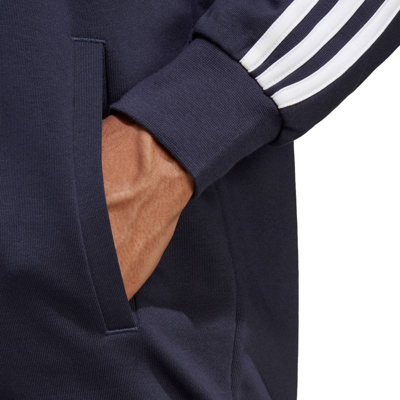adidas BASIC 3-STREIFEN FRENCH TERRY Trainingsanzug Herren
