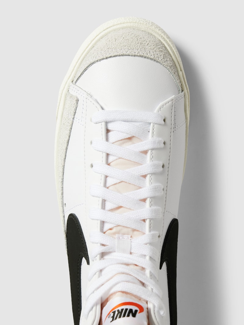 High Top Sneaker aus Leder Modell 'Mid 77 Vinta' in weiß