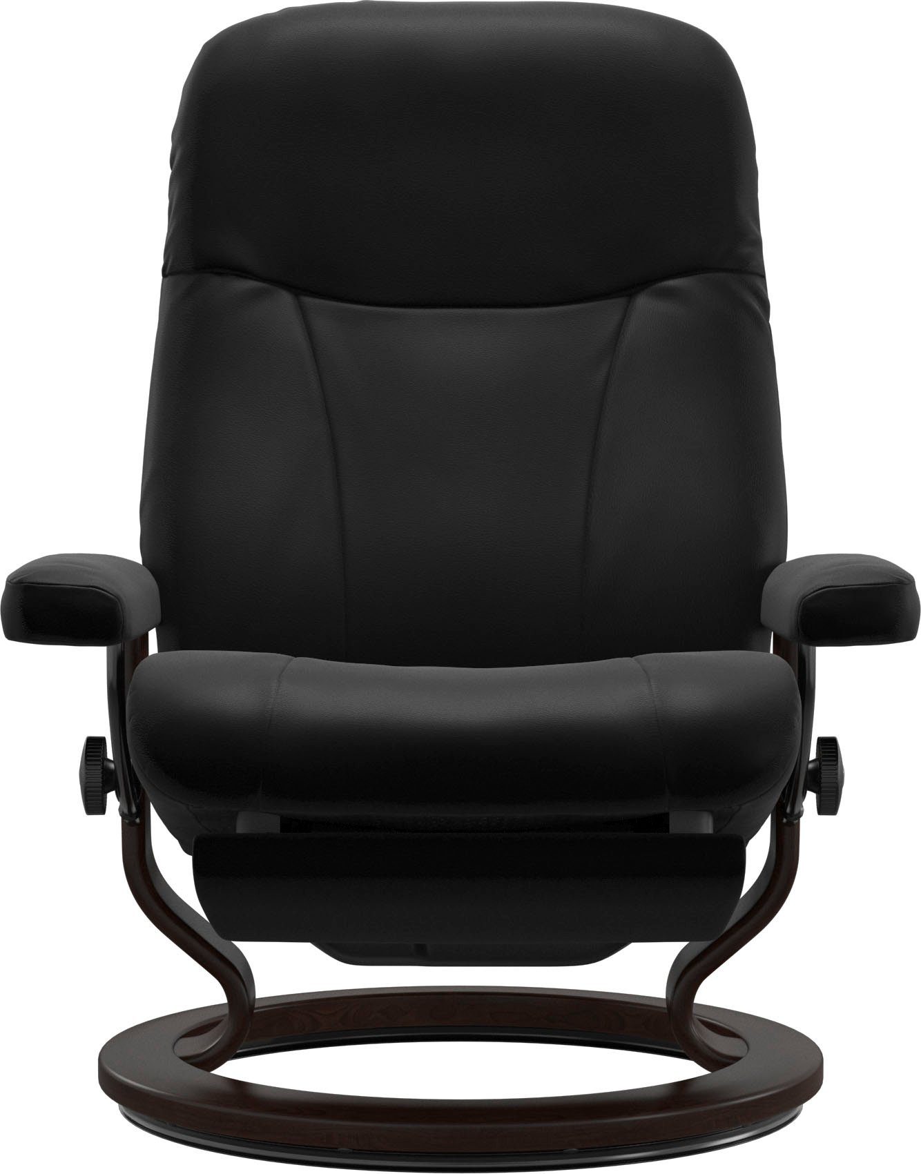 Stressless® Relaxsessel Garda, verstellbar, optional 2-motorisch, Größe M & L, Gestell Braun