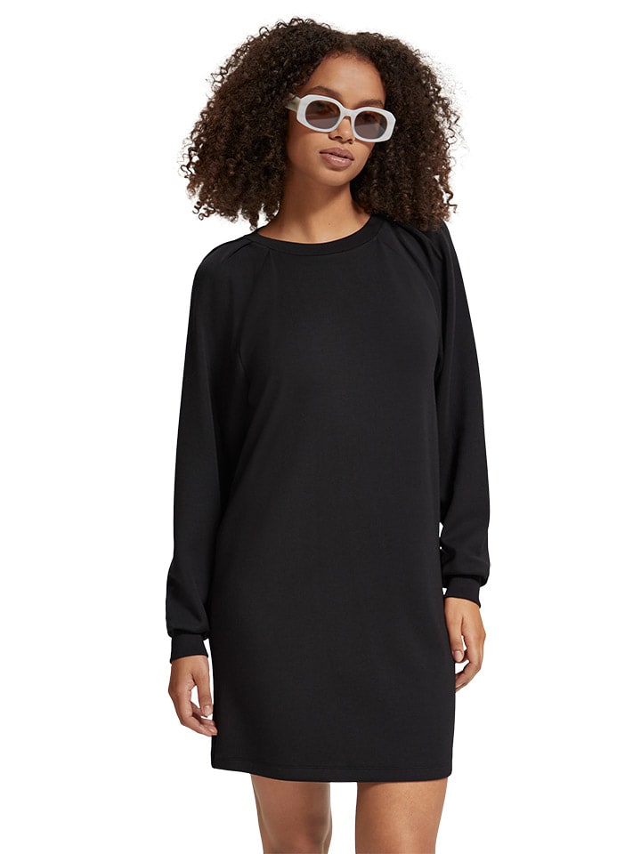 Scotch & Soda Sweatkleid in Schwarz günstig kaufen