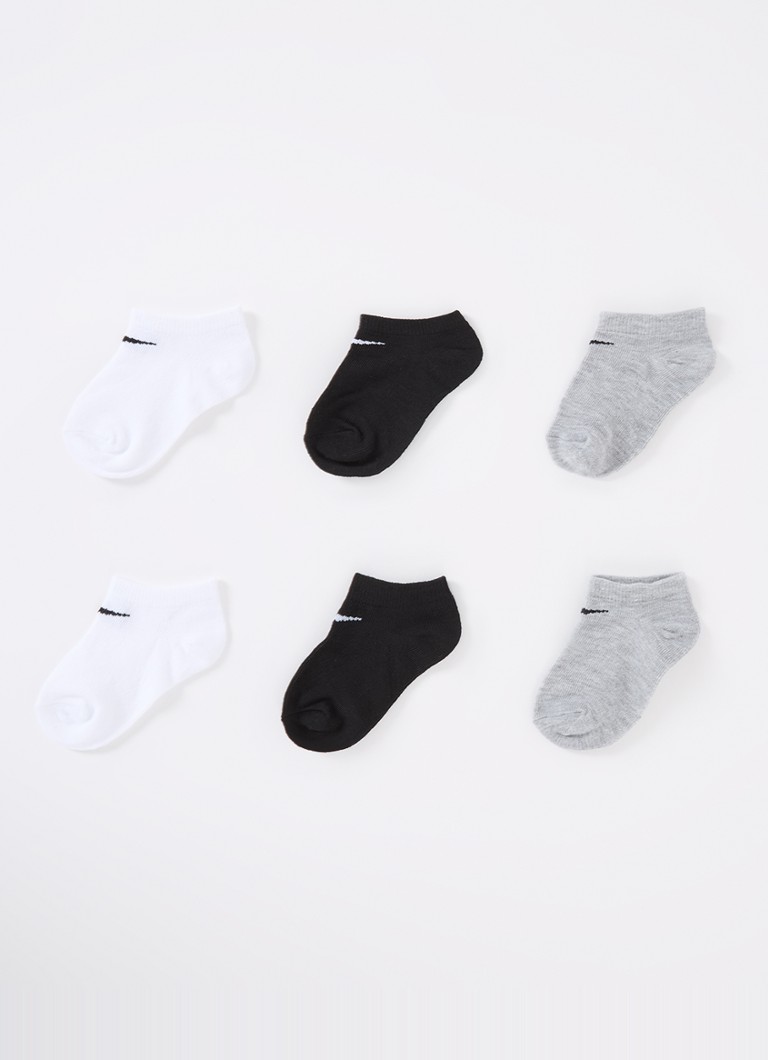 Nike sporta zeķes ar logotipu, 6 zeķu iepakojumā