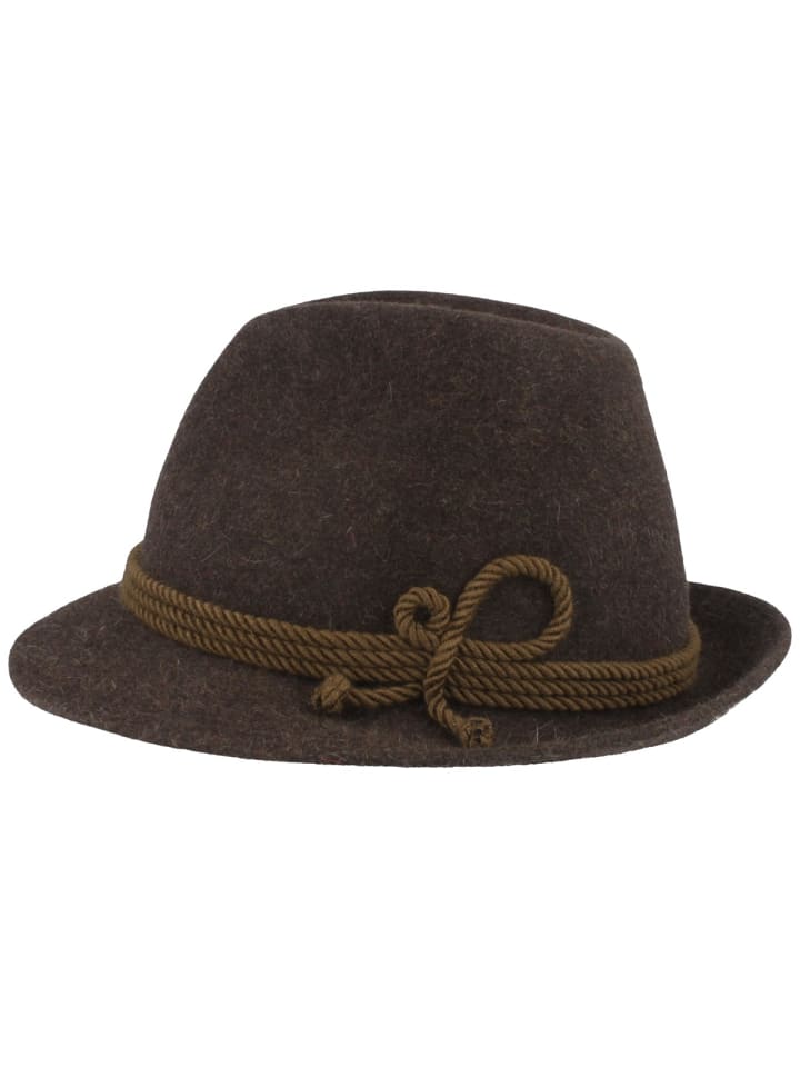 Hutmacher Zapf Trachtenhut in braun günstig kaufen 61
