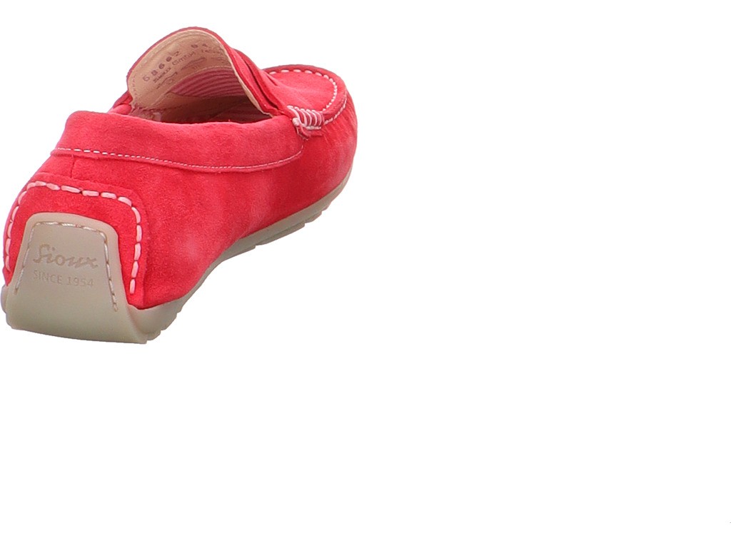 SIOUX Sportliche Slipper lila/pink