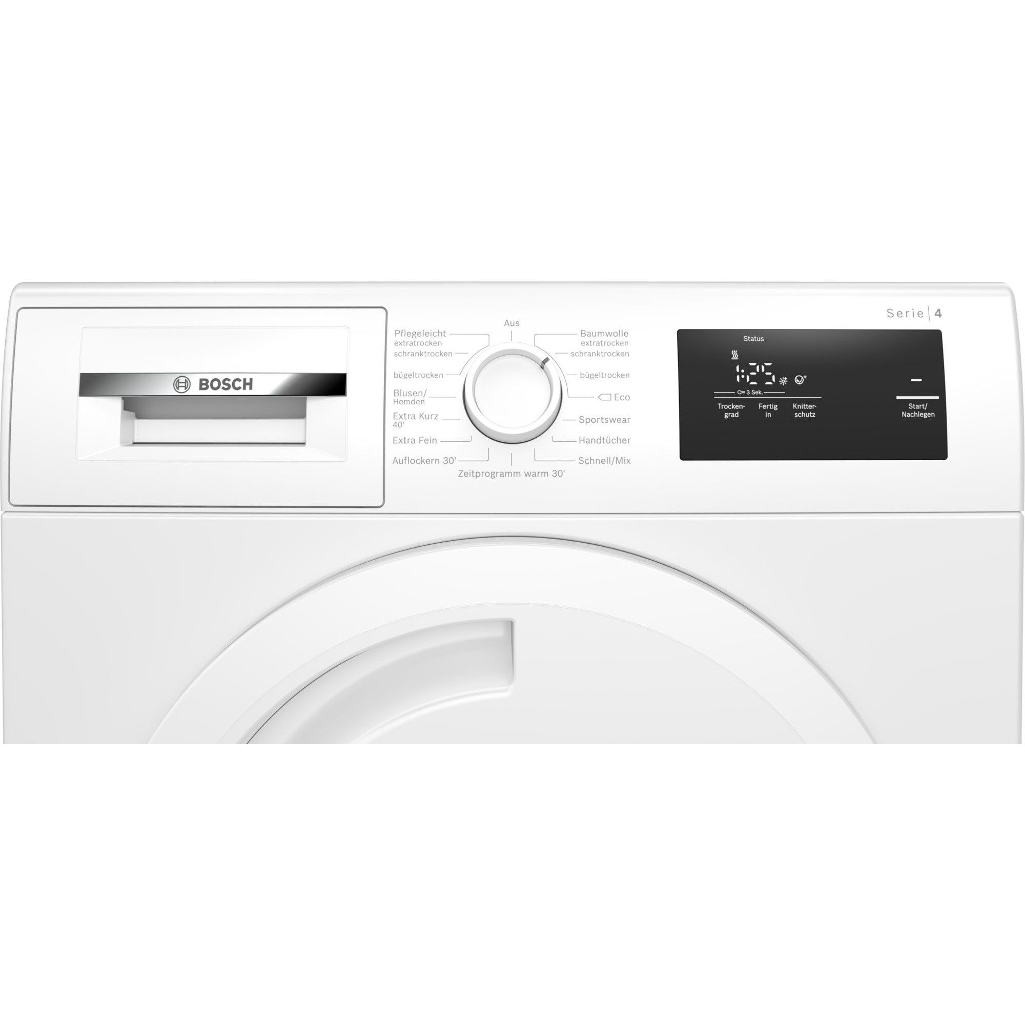 BOSCH Wärmepumpentrockner Bosch Home WTH83003 Serie 4, Wäschetrockner