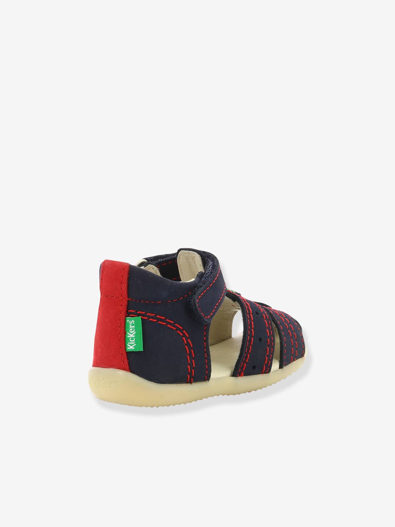Kickers Baby Sandalen BIGBAZAR-2 ICONIQUE BIBOO KICKERS - marine/rot