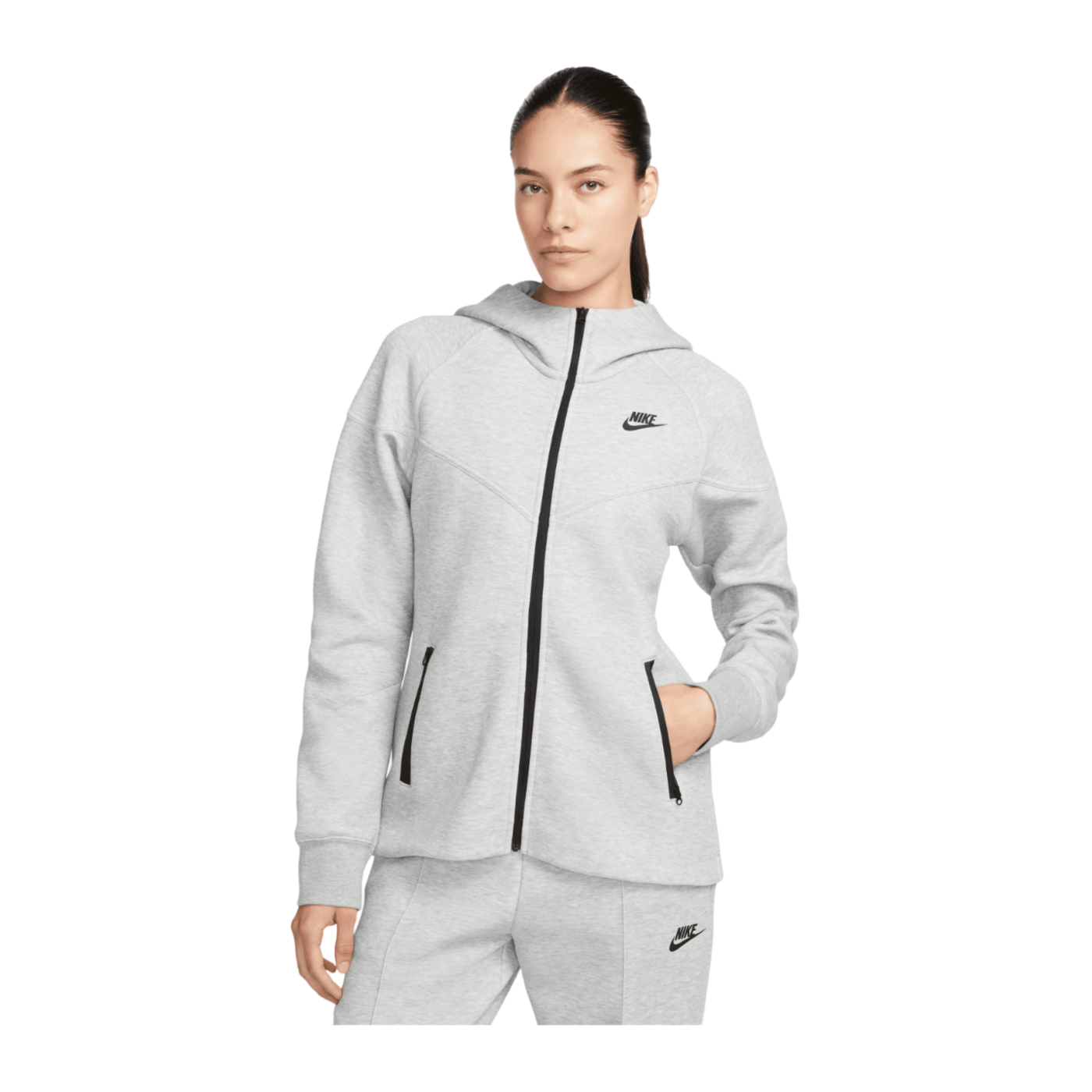 Nike Tech Fleece Windrunner Damen Grau F063