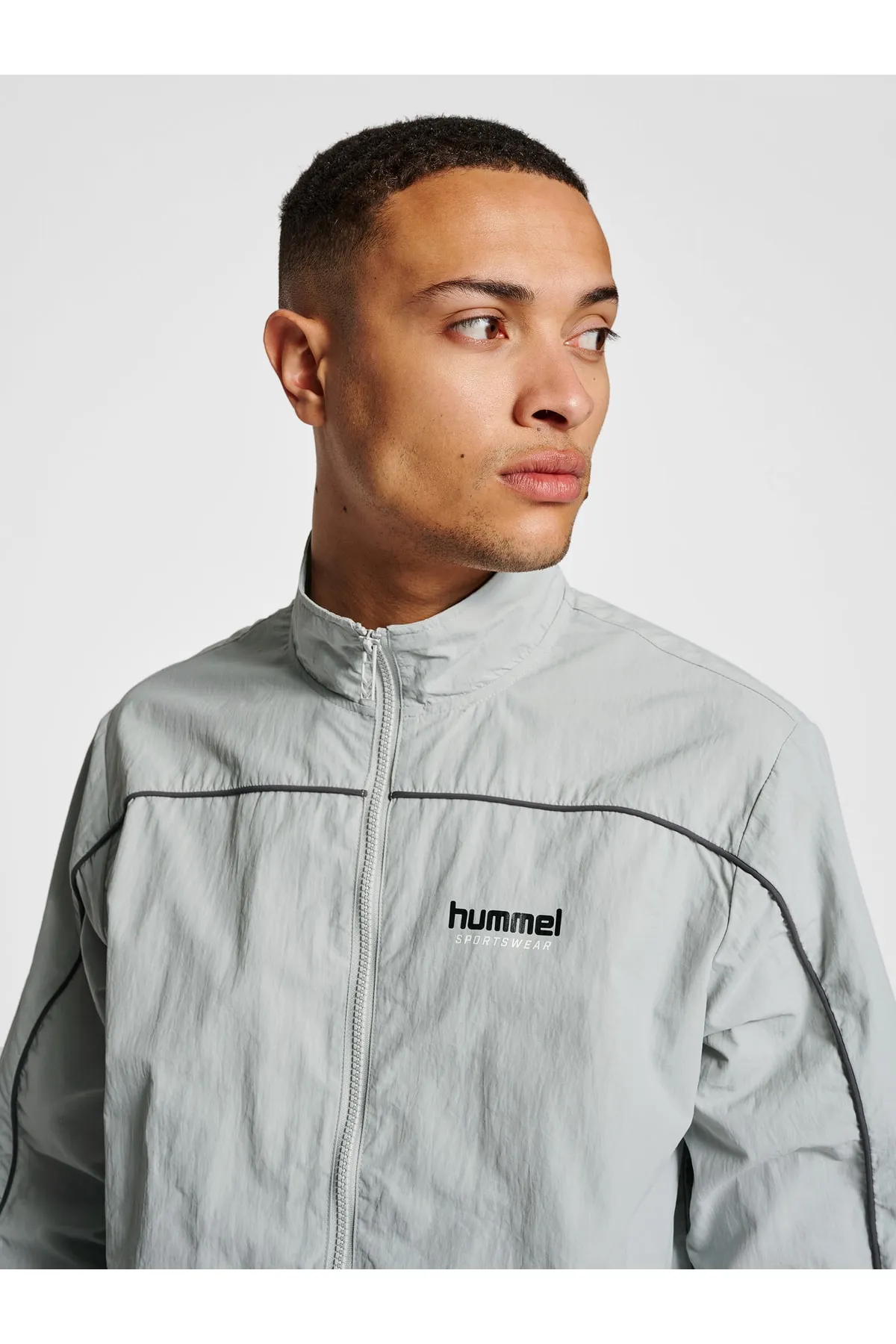 hummel  Sweatshirt - Grau - Regular Fit