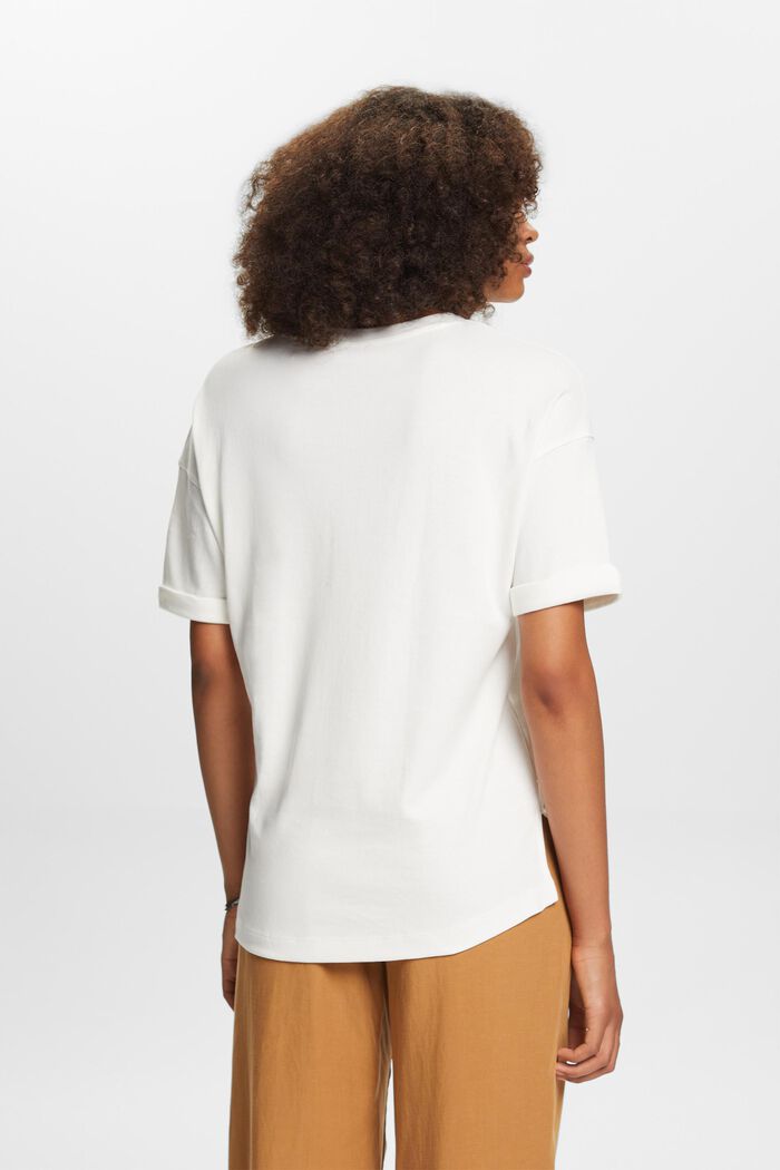 Oversized T-Shirt mit aufgesetzter Tasche