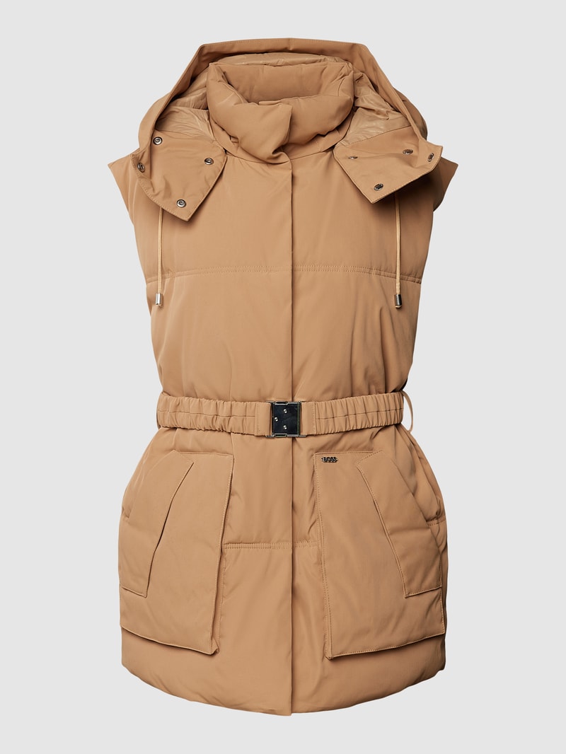 Outdoor-Weste mit Taillengürtel Modell 'Paolety' in beige