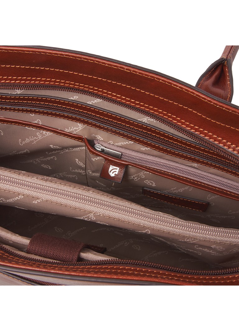 Castelijn & Beerens  Ellen schoudertas met 15 inch laptopvak