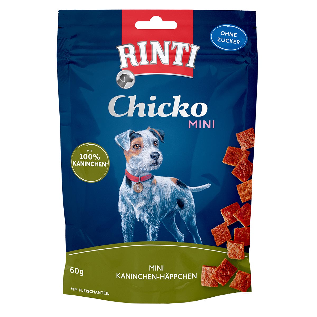 RINTI Chicko Mini Kaninchen-Häppchen 60g kaufen bei ZooRoyal