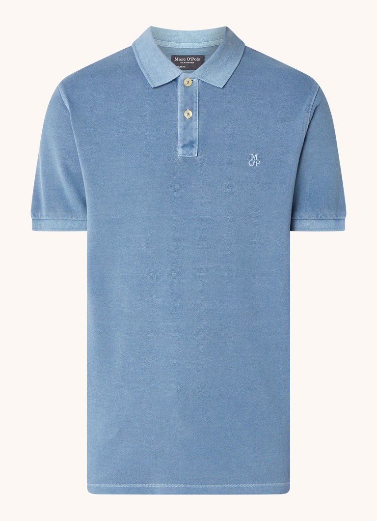 Marc O'Polo Regular fit polo krekls ar izšuvumu no logotipa